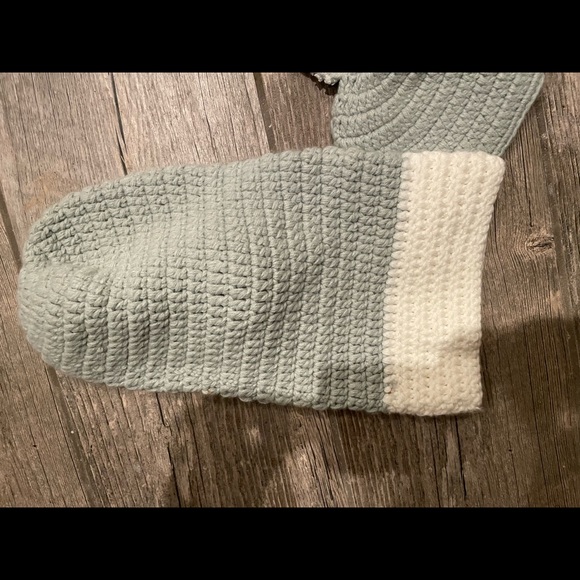 Newborn Baby Bunting- Gray Bunny - Picture 2 of 4